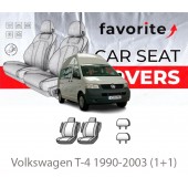 Чохли модельні Volkswagen T-4 1990-2003 (1+1)