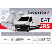 Чехлы модельные  FIAT Ducato 2006-