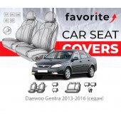 Чохли модельні Daewoo Gentra 2013-2016 (седан)