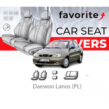 Чехлы модельные Daewoo Lanos (PL) с 1997 года
