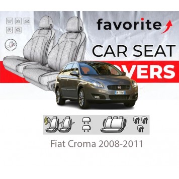 Чохли модельні Fiat Croma 2008-2011