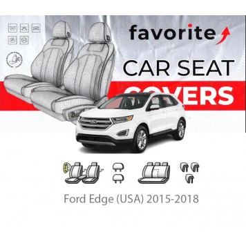 Чохли модельні Ford Edge (USA) 2015-2018