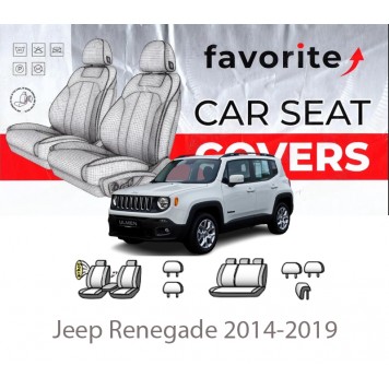 Чехлы модельные Jeep Renegade 2014-2019