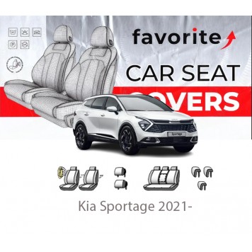 Чехлы модельные Kia Sportage 2021-