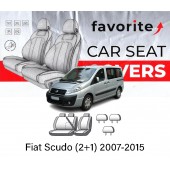 Чохли модельні Fiat Scudo (2+1) 2007-2015