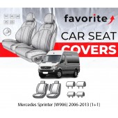 Чехлы модельные Mercedes Sprinter (W906) 2006-2013 (1+1)