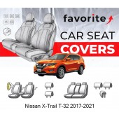 Чохли модельні Nissan X-Trail T-32 2017-2021 Чохли модельні Nissan X-Trail T-32 2017-2021