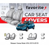Чохли модельні Nissan Versa Note USA 2013-2019 Чохли модельні Nissan Versa Note USA 2013-2019