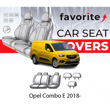 Чехлы модельные Opel Combo E 2018-