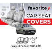 Чехлы модельные Peugeot Partner 2008-2018