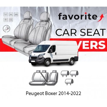 Чехлы модельные Peugeot Boxer 2014-2022