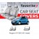 Чохли модельні Peugeot 107 2005-2012 (купе)