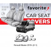 Чохли модельні Renault Master 2019- (2+1) Чохли модельні Renault Master 2019- (2+1)