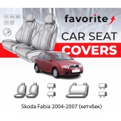Чохли модельні Skoda Fabia 2004-2007 (хетчбек)