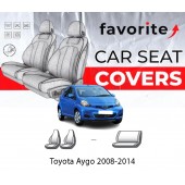 Чохли модельні Toyota Aygo 2008-2014 (купе)