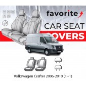 Чохли модельні Volkswagen Crafter 2006-2010 (1+1) 