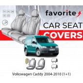 Чохли модельні Volkswagen Caddy 2004-2010 (1+1)