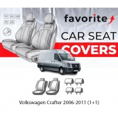 Чохли модельні Volkswagen Crafter 2006-2011 (1+1)
