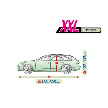 Чехол-тент на BMW 5 Series E61 2003-2010 (XXL combi)-1