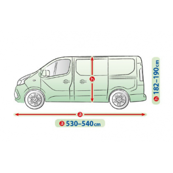 Чехол-тент на Ford Transit Custom (L 540 VAN)-1