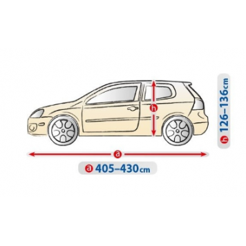 Чехол-тент на Daewoo Nexia hatchback (L1 hatchback/kombi)-1