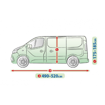 Чехол-тент на Fiat Scudo II 2007–2016 (L 500 VAN)-1