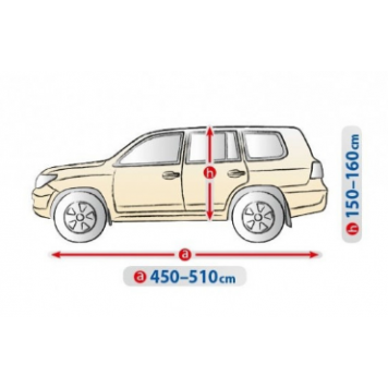 Чехол-тент на Toyota Land Cruiser (XL SUV/off-road)-1