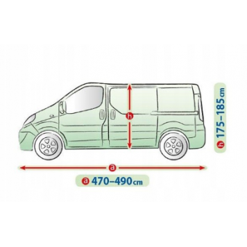 Чехол-тент на Renault Trafic II (L 480 VAN)-1