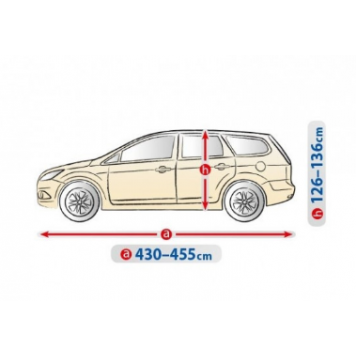 Чехол-тент на Ford Focus II kombi 2003-2011 (L2 hatchback/kombi)-1