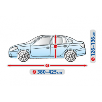 Чехол-тент на KIA Rio (I,II) sedan (M sedan)-1