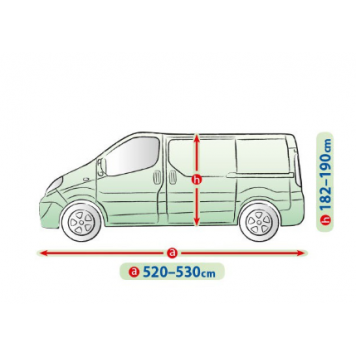 Чехол-тент на Volkswagen T5 (L 520 VAN)-1