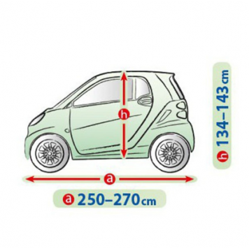 Чехол-тент на Smart Fortwo (S1 hatchback)-1
