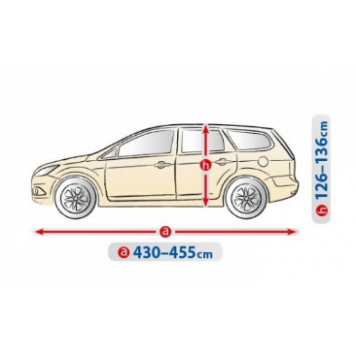Чехол-тент на Volkswagen Golf (III,IV) kombi (L2 hatchback/kombi)-1