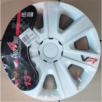 Колпаки на колеса Argo Vr Carbon WHITE R13-1