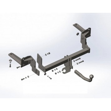 Фаркоп съемный на Chevrolet IMPALA USA 2013-2020