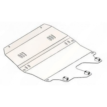 Захист двигуна Skoda Rapid 2012-2016-