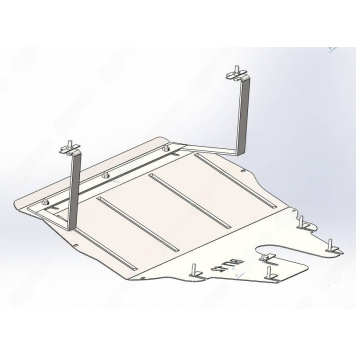 Захист двигуна Volkswagen Polo 2009- 1