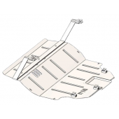 Защита двигателя Volkswagen Polo с 2017 года