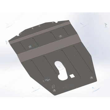 Захист двигуна Nissan Rogue (T32) (USA) 2007-2014