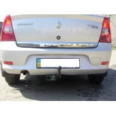 Фаркоп зйомний на RENAULT LOGAN 2004-2012