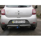 Фаркоп зйомний на RENAULT SANDERO STEPWAY 2010-2013