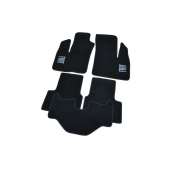 Текстильні килимки в салон для Fiat Doblo I (2000) 5місць 