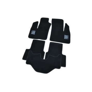 Текстильні килимки в салон для Fiat Doblo I (2000) 5місць
