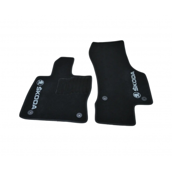 Текстильні килимки в салон для Skoda Super B (2015)-7