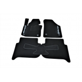 Текстильні килимки в салон для Volkswagen Touran (2003-2010) 5місць 