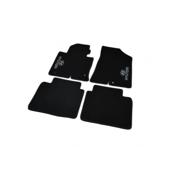 Текстильні килимки в салон для Hyundai Sonata (2016)-3