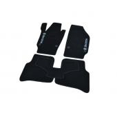 Текстильні килимки в салон для Skoda Fabia (2014) 