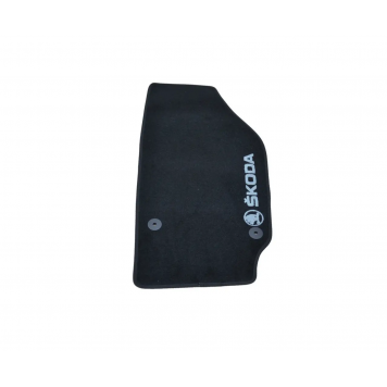 Текстильні килимки в салон для Skoda Fabia (2014)-4
