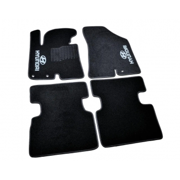 Текстильні килимки в салон для Hyundai IX35 (2010) Premium-5