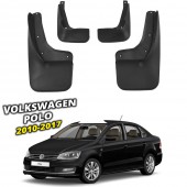 Бризковики для Volkswagen Polo седан 2010-2017  Бризковики для Volkswagen Polo седан 2010-2017